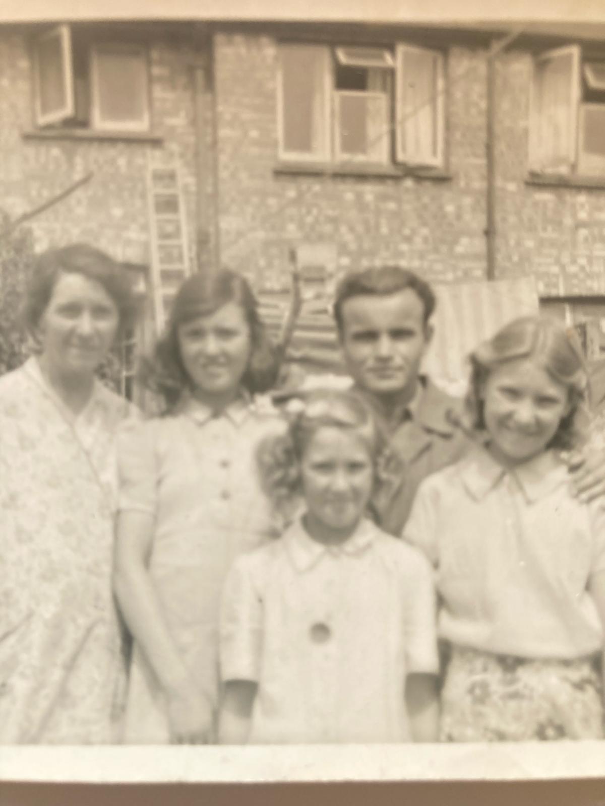 Hilda and some of the family. Is that Derek